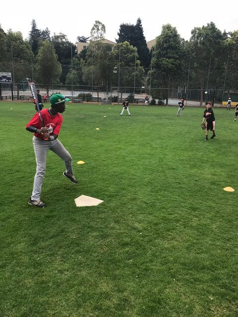 Kimathi at Future Stars Baseball Camp 3